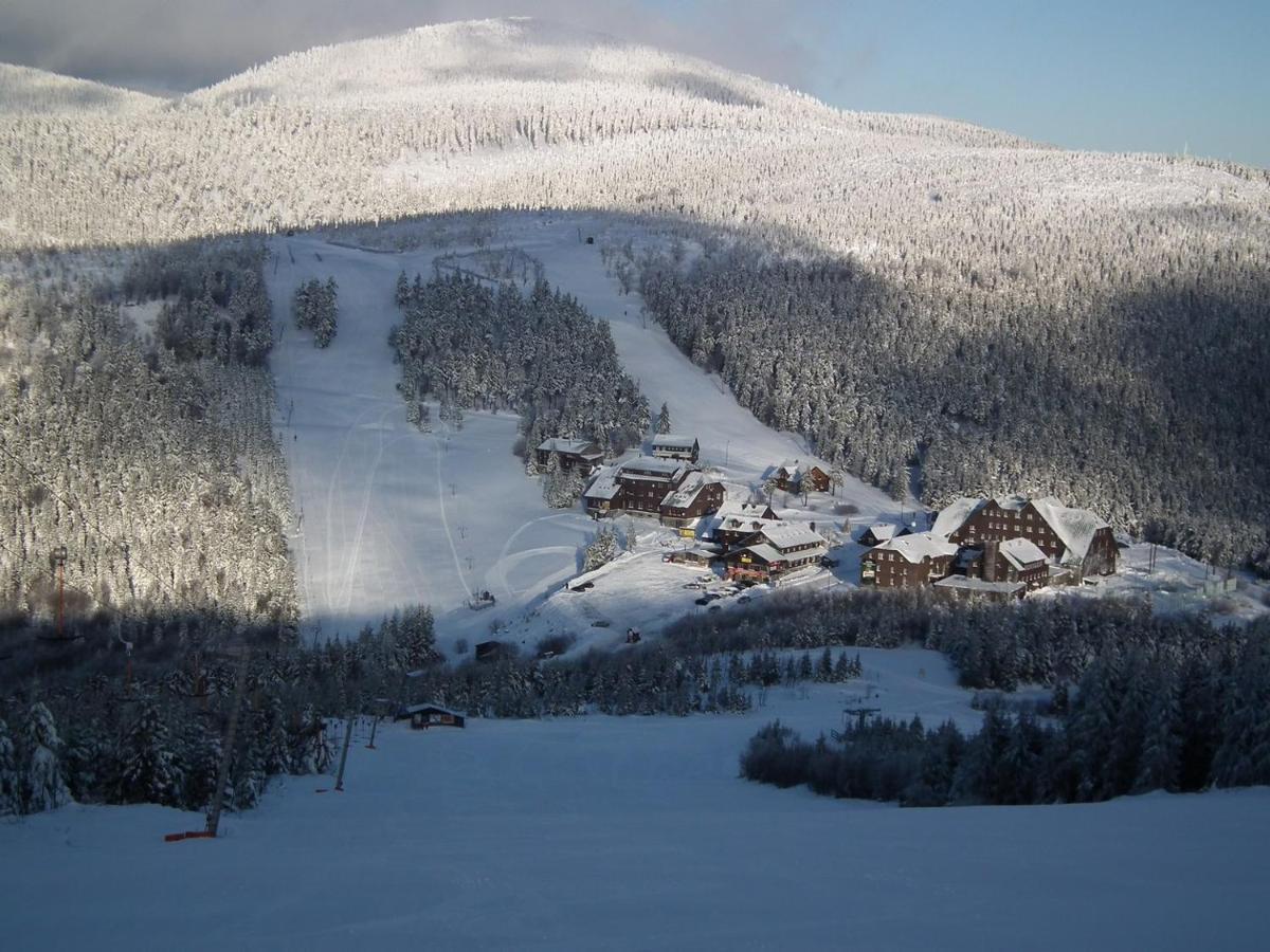 Hotel Cervenohorske Sedlo Loučná nad Desnou Kültér fotó