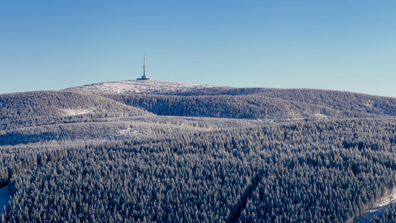 Hotel Cervenohorske Sedlo Loučná nad Desnou Kültér fotó